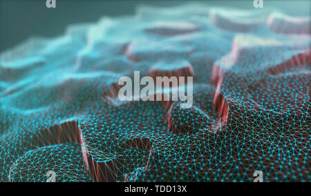 Cloud computing, conceptual illustration Stock Photo