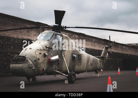 RAF Westland Wessex Helicopter in Arctic Camofloughe AQ XV723 Image RAF Westland Wessex Helicopter in Arctic Camofloughe AQ XV723 Image