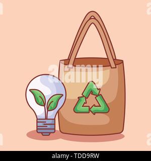 Eco Bag Stock Illustrations – 53,151 Eco Bag Stock Illustrations