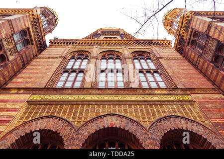 Berlin, Germany. facade of the The Neue Synagoge (New Synagogue) in the Mitte district Stock Photo