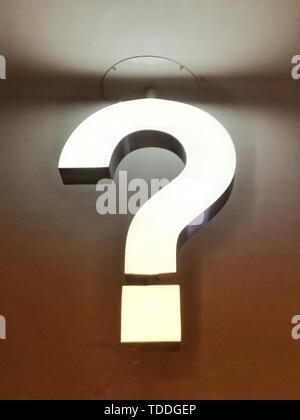 Big question mark Stock Photo