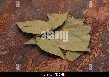 Dry laurel leaves  ready for cooking Stock Photo 241669410  Alamy