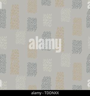Abstract seamless brushed texture repeat pattern. Stock Vector