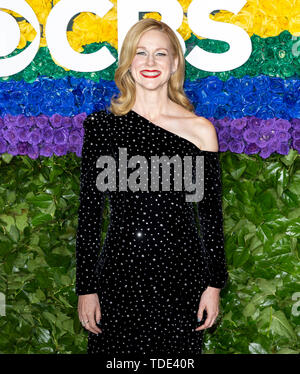 New York, NY - June 09, 2019: Laura Linney attends the 73rd Annual Tony Awards at Radio City Music Hall Stock Photo