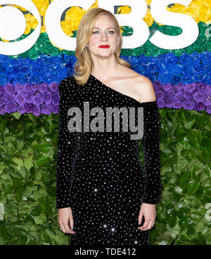 New York, NY - June 09, 2019: Laura Linney attends the 73rd Annual Tony Awards at Radio City Music Hall Stock Photo