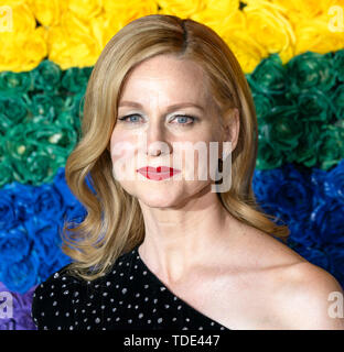 New York, NY - June 09, 2019: Laura Linney attends the 73rd Annual Tony Awards at Radio City Music Hall Stock Photo