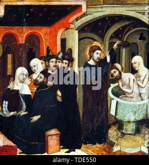 Arnau Bassa, Retablo de San Marcos, 1346. Col·legiata Basílica de Santa