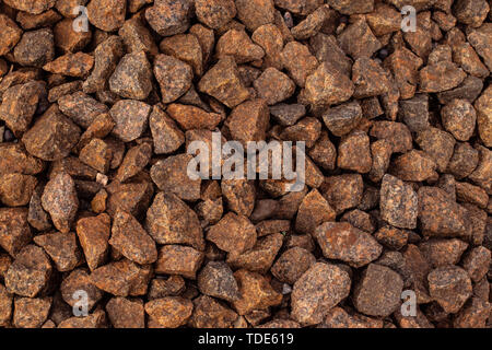 Big brown sharp stones background Stock Photo