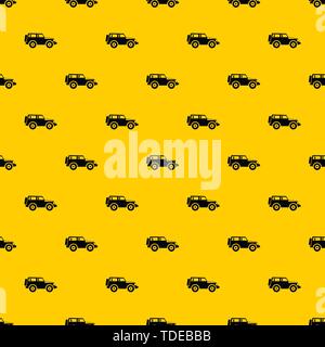 Jeep pattern vector Stock Vector