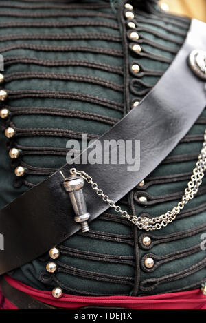 Apsley House, Hyde Park Corner, London, UK. 15th June, 2019. The Battle of Waterloo anniversary weekend held at Apsley House, along with members of the '95th Rifles'. Credit: Matthew Chattle/Alamy Live News Stock Photo