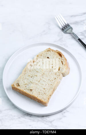 A piece of toast. Stock Photo