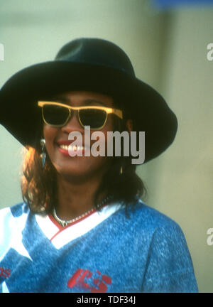 Pasadena, California, USA 15th July 1994 Singer Whitney Houston attends Pre-Game World Cup Ceremony Event on July 15, 1994 at the Rose Bowl in Pasadena, California, USA. Photo by Barry King/Alamy Stock Photo Stock Photo