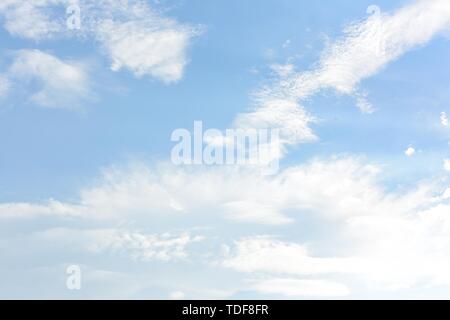 Blue Sky White Cloud Stock Photo