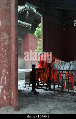 Longxing Temple (Great Buddha Temple) in Zhengding, Shijiazhuang, Hebei Province Stock Photo