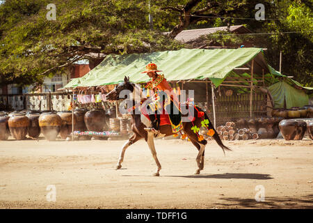 Street humanities in Myanmar Stock Photo