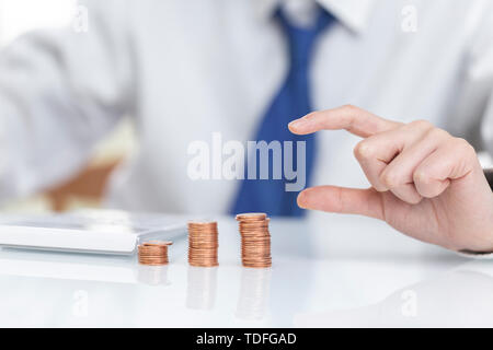 financial management Stock Photo