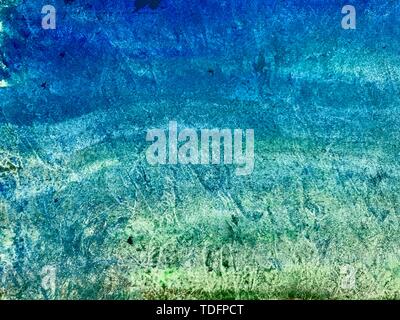 Flow distant mountain abstract painting texture Stock Photo
