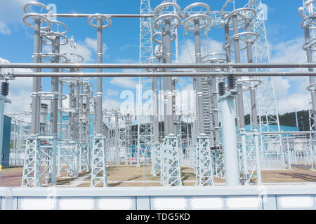 800 kV ultra-high-voltage DC converter station Stock Photo