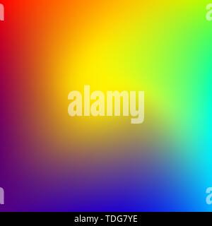 Abstract blurred gradient mesh background. Colorful smooth banner background. Bright rainbow colors blend. Vector illustration Stock Vector