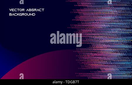 Abstract dark background purple and blue colours Stock Vector