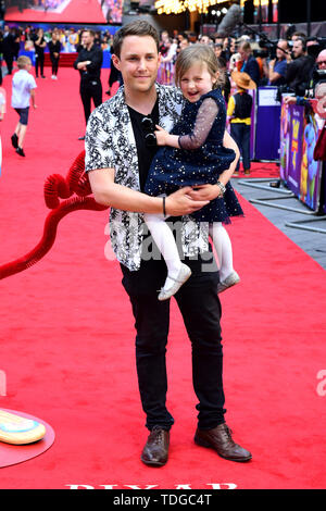 Chris Stark attending the Toy Story 4 Premiere at Odeon Luxe, Leicester Square, London. Stock Photo