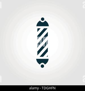 Barber Symbol vector icon symbol. Creative sign from barber shop icons collection. Filled flat Barber Symbol icon for computer and mobile Stock Vector