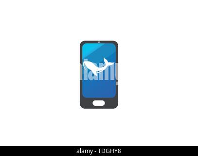 Humpback an ocean's giant whale for logo Stock Vector Image & Art - Alamy