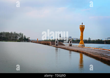 Suzhou Baoqiao Bridge Stock Photo