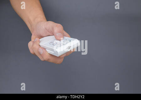 Air-conditioning remote control Stock Photo