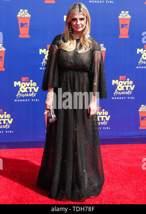 Actress Mischa Barton arrives at the 2019 MTV Movie And TV Awards held at Barker Hangar on June 15, 2019 in Santa Monica, Los Angeles, California, USA. (Photo by Xavier Collin/Image Press Agency) Stock Photo