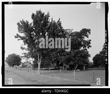 - Oakland Plantation, Slave Quarter, Route 494, Bermuda, Natchitoches Parish, LA; Tulane University, School of Architecture, sponsor; Cizek, Eugene D, faculty sponsor; Calloway, Deborah, transmitter; Buono, Jon A, photographer Stock Photo