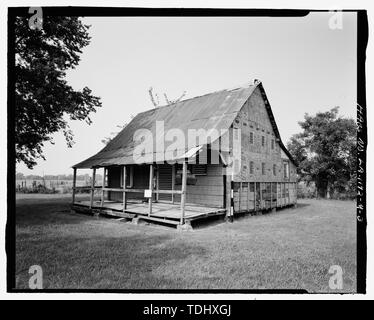 - Oakland Plantation, Slave Quarter, Route 494, Bermuda, Natchitoches Parish, LA; Tulane University, School of Architecture, sponsor; Cizek, Eugene D, faculty sponsor; Calloway, Deborah, transmitter; Buono, Jon A, photographer Stock Photo