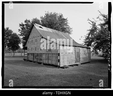 - Oakland Plantation, Slave Quarter, Route 494, Bermuda, Natchitoches Parish, LA; Tulane University, School of Architecture, sponsor; Cizek, Eugene D, faculty sponsor; Calloway, Deborah, transmitter; Buono, Jon A, photographer Stock Photo