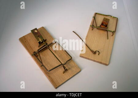 Mouse traps Stock Photo