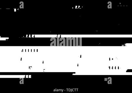 Glitch Overlay Background Stock Vector