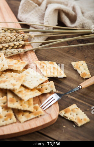 baking soda biscuit Stock Photo