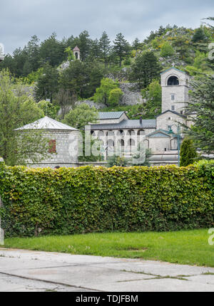 Monastery and Royal Gardens in Cetinje Montenegro Stock Photo