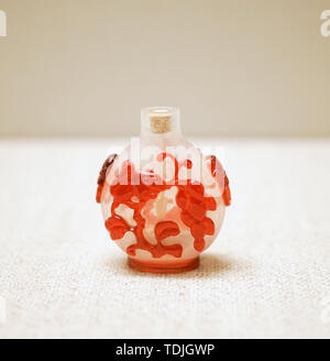 Ming and Qing snuff bottles Stock Photo