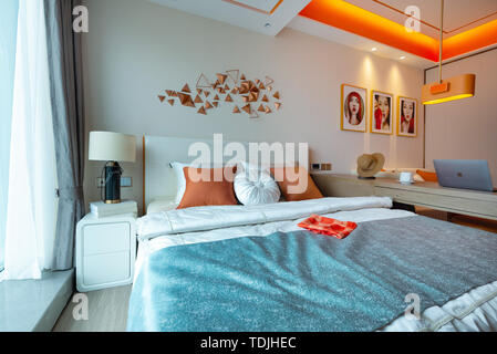 Model apartment. Stock Photo