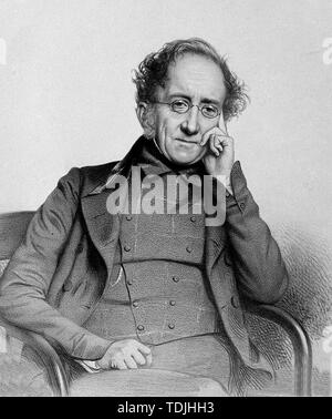 Henry Thomas de la Beche, Sir Henry Thomas De la Beche (1796 – 1855) English geologist and palaeontologist Stock Photo