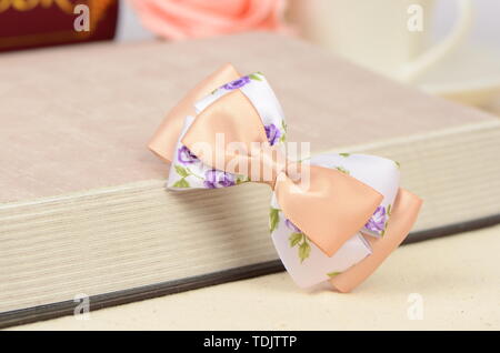 Bow hairpin still life diagram Stock Photo