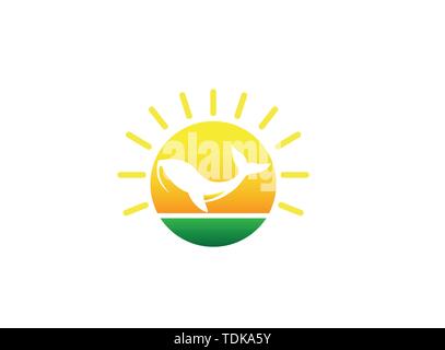 Humpback an ocean's giant whale for logo Stock Vector Image & Art - Alamy