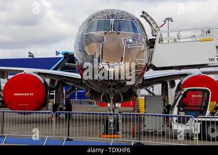 France 16th June 2019 Le Bourget France June 16 2019 An Eviation Alice Prototype Electric Aircraft On Display The Day Before The Opening Of The 2019 Paris Air Show At Le