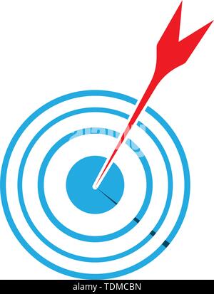 Target icon vector ilustration template Stock Vector