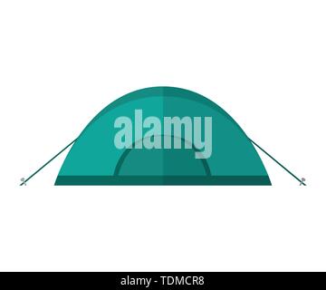 Tent icon blue vector isolated Stock Vector Image & Art - Alamy