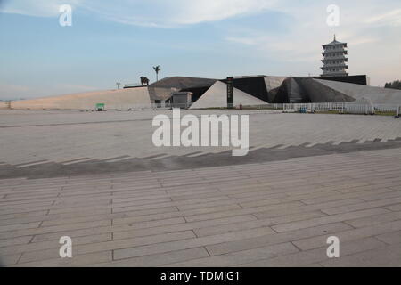 Construction and Extended Ground of Xi'an Expo Park Stock Photo