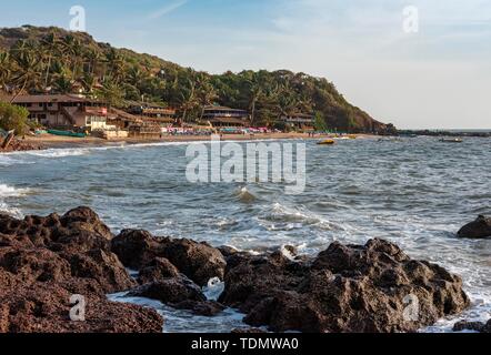 Anjuna Beach, North Goa, India Stock Photo