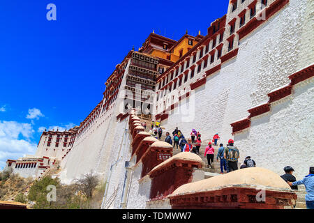 potala palace Stock Photo