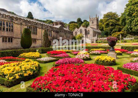 Lanhydrock House and Gardens, Cornwall, UK Stock Photo