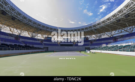 Tianjin International Tennis Center Stock Photo